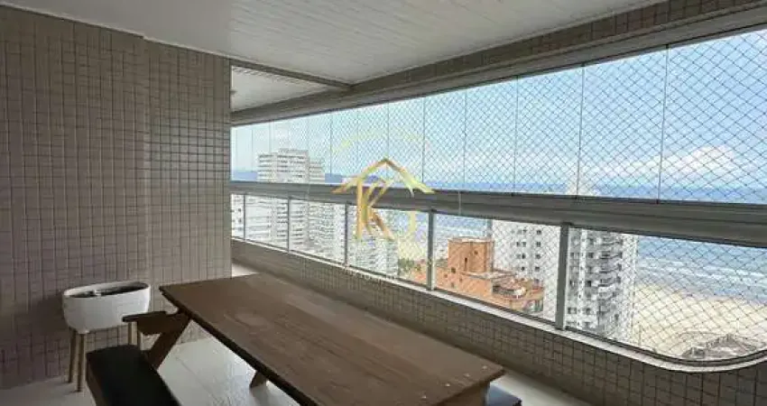 Apartamento com 3 quartos mobiliado com vista mar, no bairro aviação!