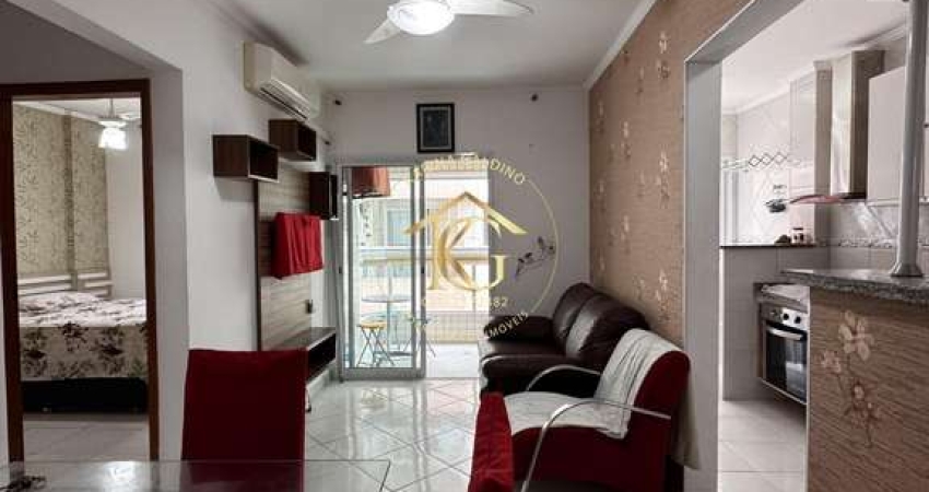 Apartamento aviação Praia Grande 1 dormitório sacada churrasqueira a carvão