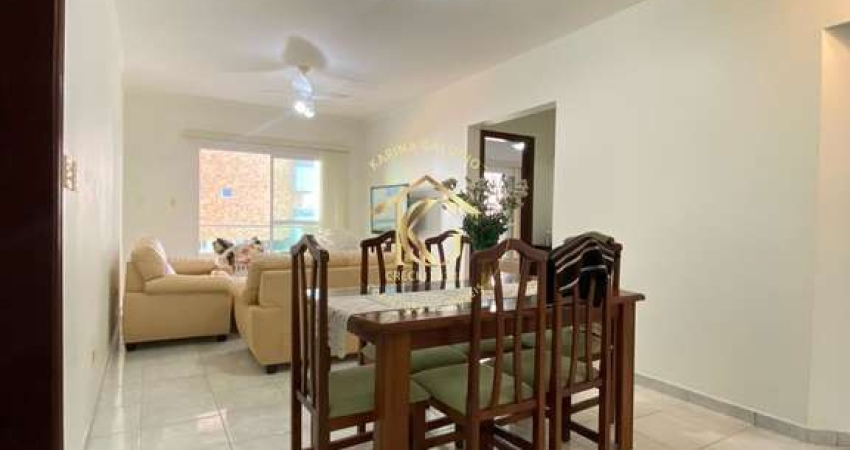 Apartamento Semimobiliado com 3 Quartos no Canto do Forte, Praia Grande!