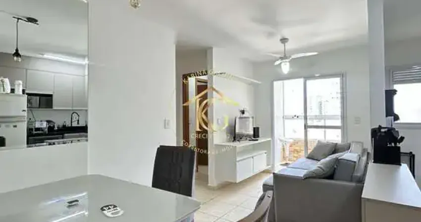 Apto 2 quartos (1 suíte) guilhermina: mobiliado, 60m², varanda c/ vidro, lazer!