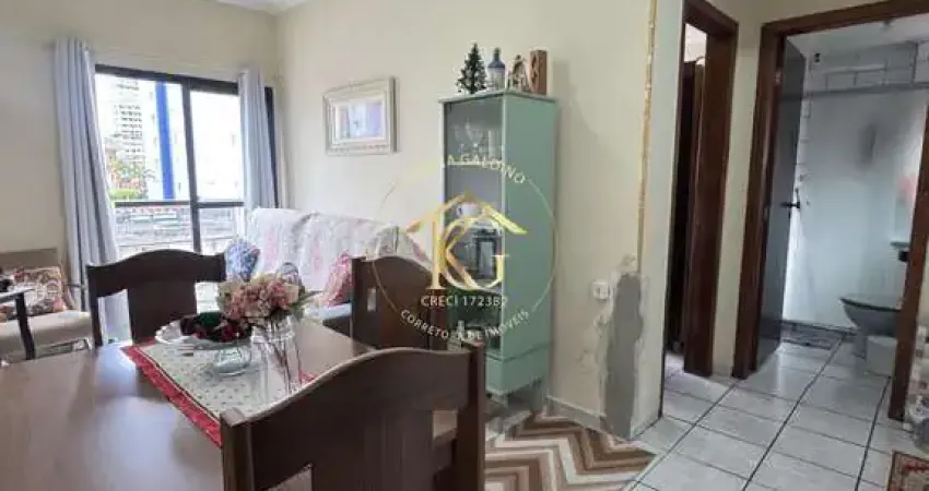 Apartamento Semimobiliado de 1 Quarto no Bairro Canto do Forte, Praia Grande
