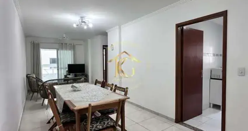 Apartamento semimobiliado à venda com 2 quartos guilhermina - praia grande