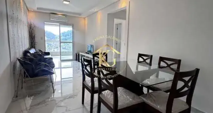 Apartamento mobiliado de 2 quartos no canto do forte, praia grande - sp