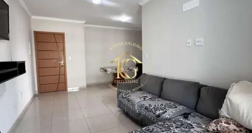 Apartamento mobiliado de 2 quartos em guilhermina, praia grande, são paulo.