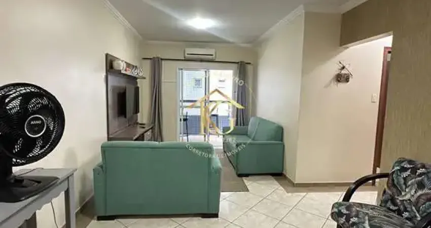 Apartamento mobiliado de 2 quartos na guilhermina, praia grande - sp!