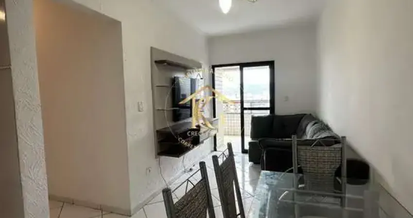 Apto 2 suítes guilhermina: semimobiliado, varanda gourmet, lazer, 500m praia!