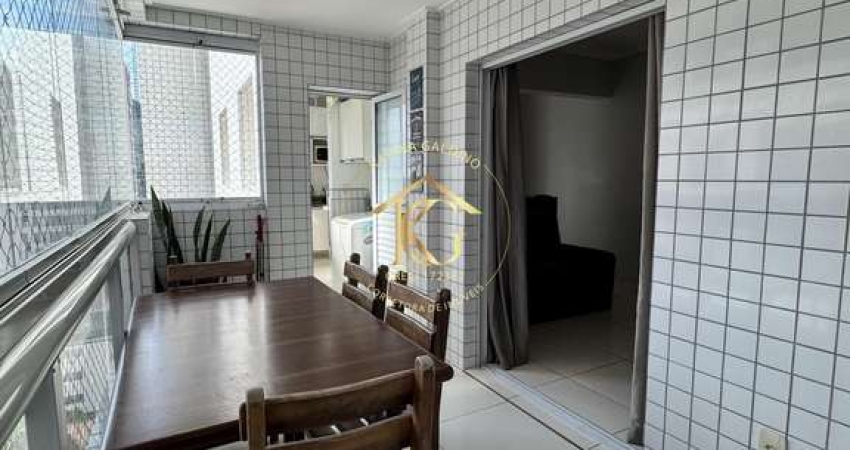 Apartamento Canto do Forte Praia Grande 1 dormitório com suíte grande espaçoso