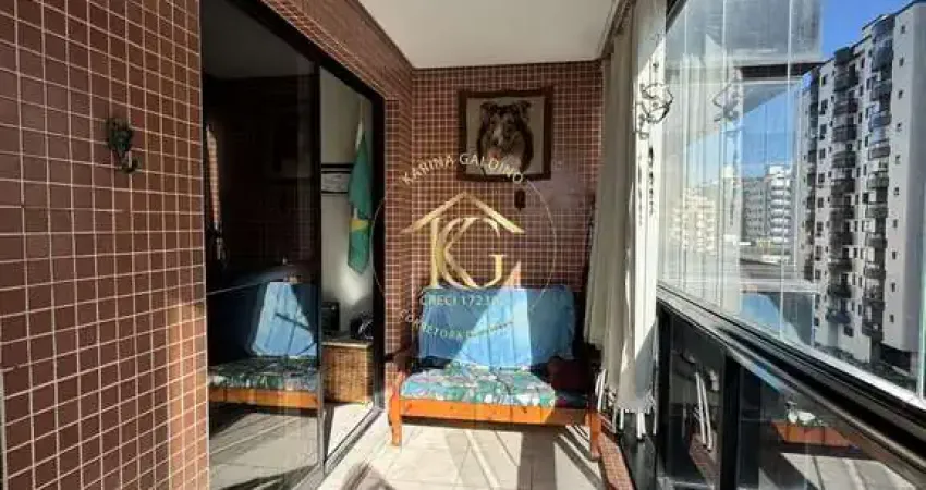 Apartamento guilhermina praia grande 1 dormitório grande com sacada pé na areia