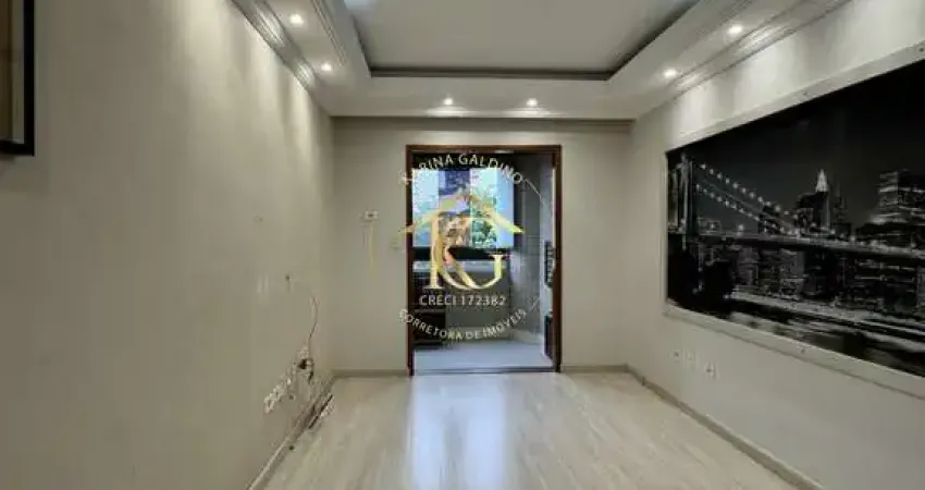 Apartamento Guilhermina Praia Grande 2 dormitórios 1 suíte grande semimobiliado
