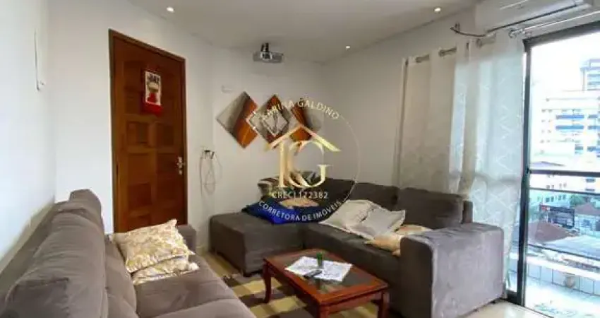 Apartamento semimobiliado 1 quarto Guilhermina - Praia Grande