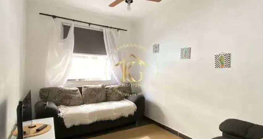Apartamento semimobiliado à venda no bairro canto do forte, praia grande/sp