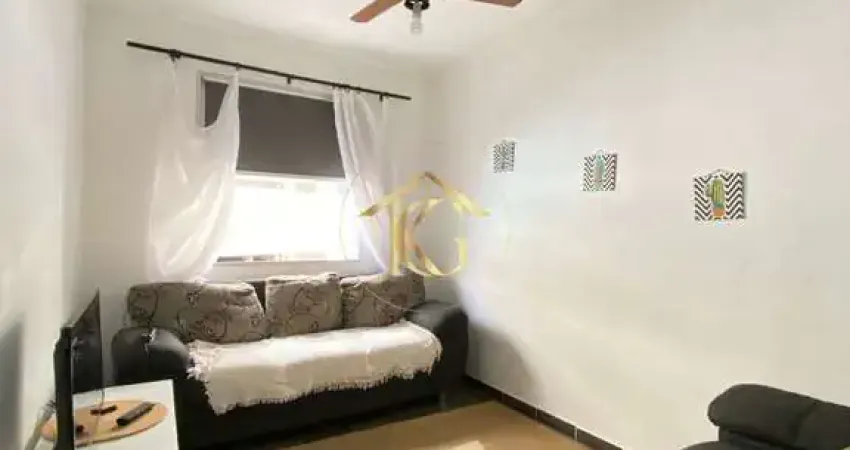 Apartamento semimobiliado à venda no bairro canto do forte, praia grande/sp