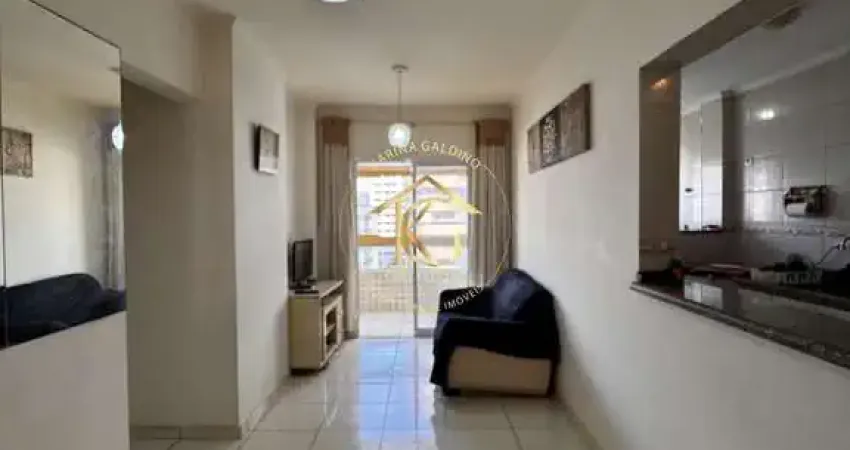 Apartamento aviação praia grande 1 dormitório modesta vista mar sacada