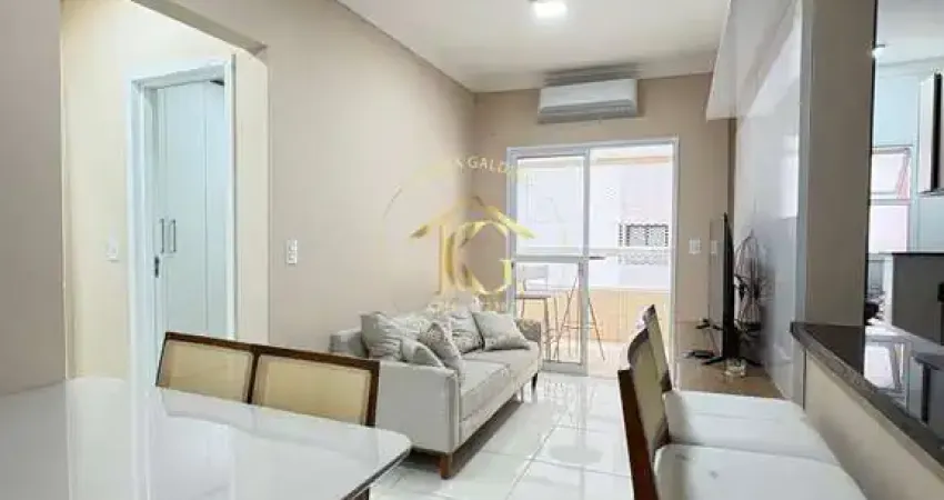 Apartamento semimobiliado de 2 quartos e 1 suíte em aviação, praia grande, sp