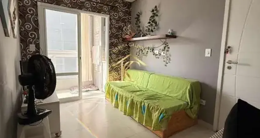 1 dormitórios no boqueirão, prédio com lazer completo á 200m da praia