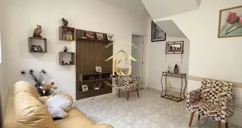 Casa semimobiliada à venda no bairro canto do forte, praia grande/sp