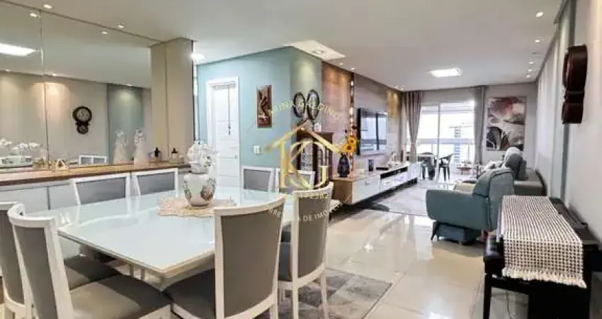 Apartamento boqueirão praia grande 3 dormitórios 3 suítes vista mar gigante