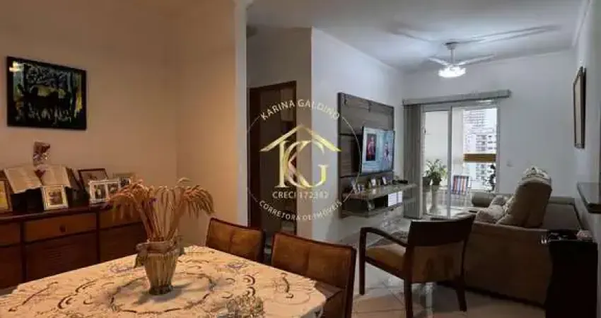 Apartamento tupi praia grande 1 dormitório vista mar com sacada