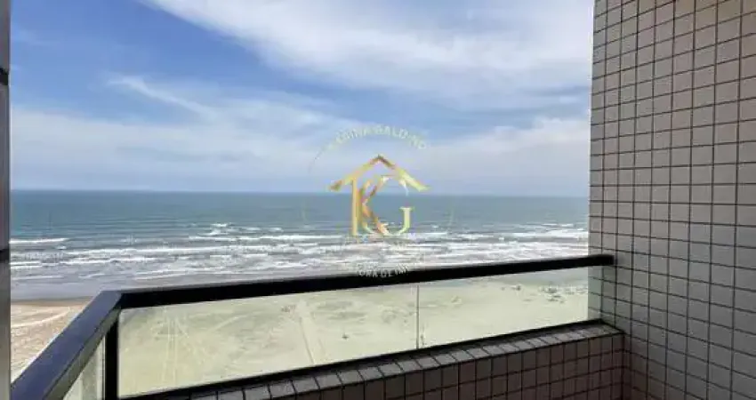 Duplex aviação praia grande 2 dormitórios 1 suíte frente mar vista mar