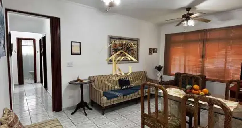 Apartamento 2 quartos semimobliado pé na areia boqueirão praia grande