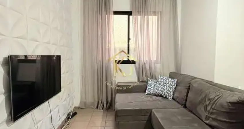 Apartamento mobiliado com 2 quartos e suíte em guilhermina, praia grande - sp