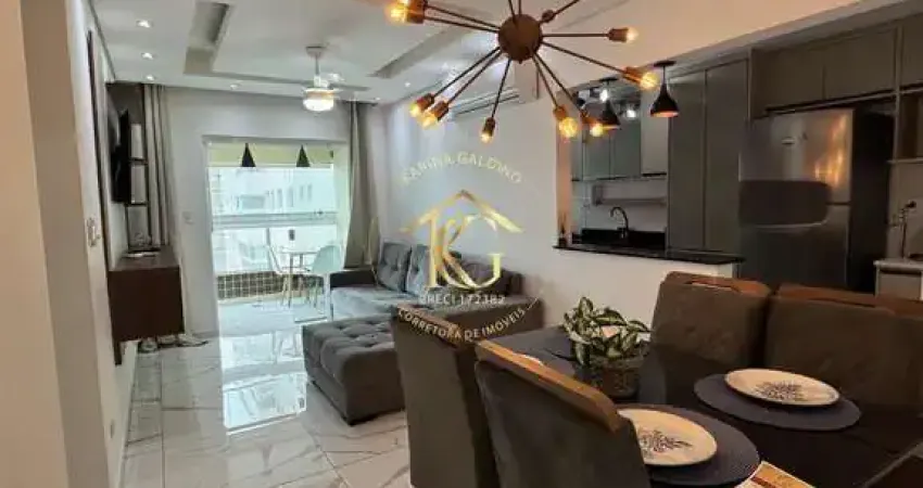 Apartamento canto do forte praia grande 2 dormitórios 1 suíte vista mar lazer