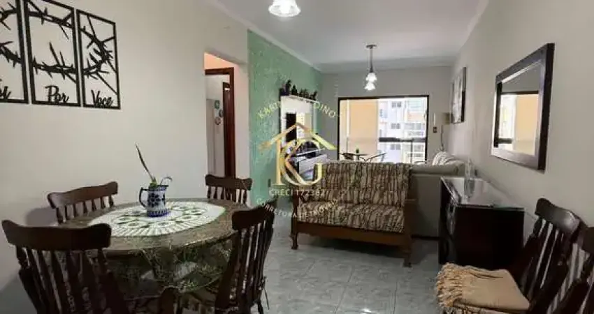 Apartamento mobiliado| 2 dormitórios | guilhermina - praia grande