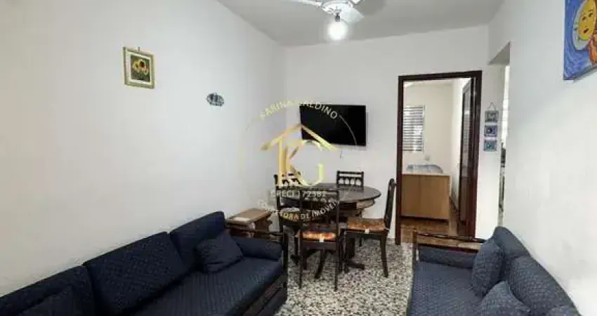 Apartamento semimobiliado de 1 quarto | canto do forte - praia grande