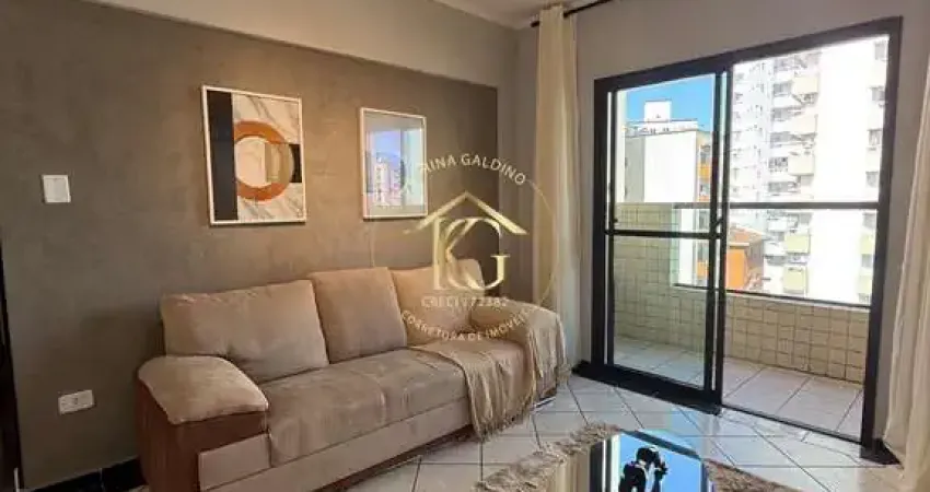 Apartamento de 1 dormitório mobiliado na guilhermina/praia grande