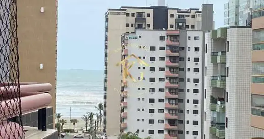 Apartamento semimobiliado de 2 quartos em aviação, praia grande, são paulo**