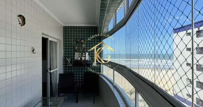 Apartamento guilhermina praia grande 2 dormitórios 1 suíte dependência com suít