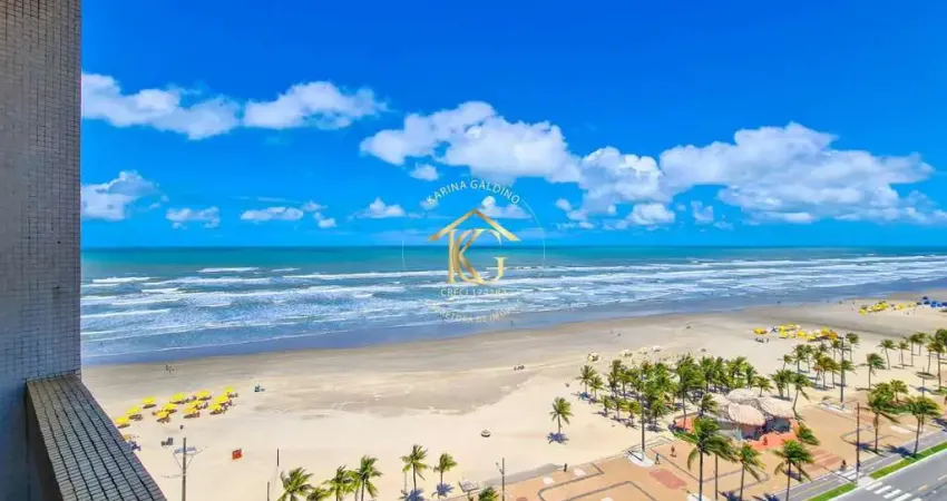 1 dormitório com suite em frente ao mar na ocian/praia grande