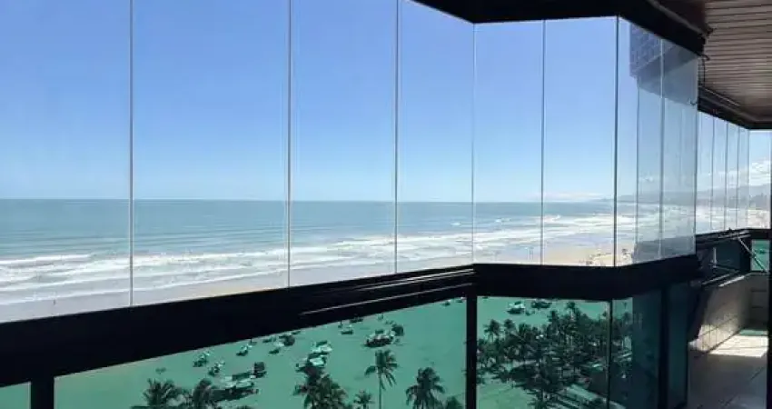 3 dormitórios sendo 1 suíte vista definitiva para o mar no Canto do Forte