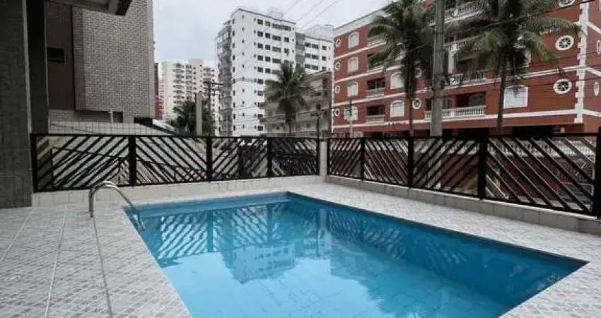 Apartamento semimobiliado de 2 quartos e 1 suíte em tupi, praia grande
