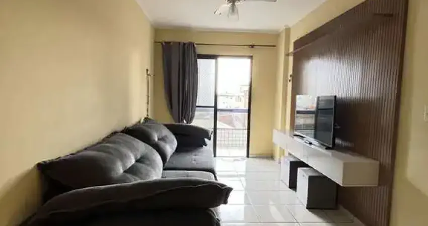 Apartamento à venda 1 quarto sacada vista mar Guilhermina Praia Grande-SP