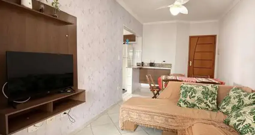 Apartamento A Venda 1 Quarto Sacada Gourmet Semi Mobiliado Tupi Praia Grande