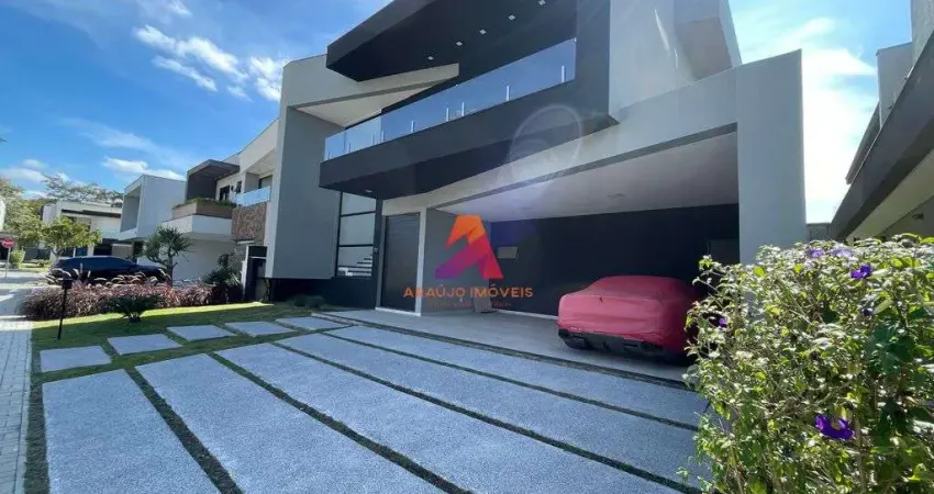 Casa em condomínio com 4 suítes à venda, 450 m² jardim do golfe - sj campos/sp