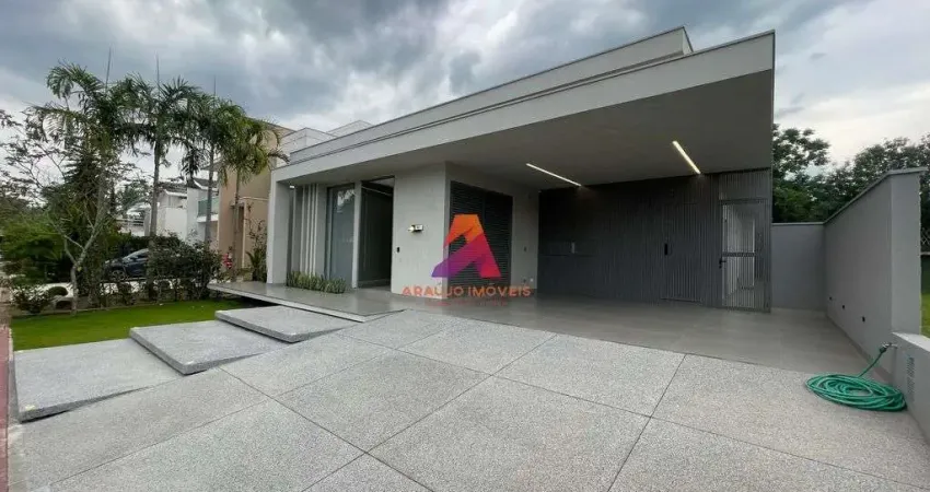 Arquitetura contemporânea e privacidade | casa térrea no reserva das figueiras