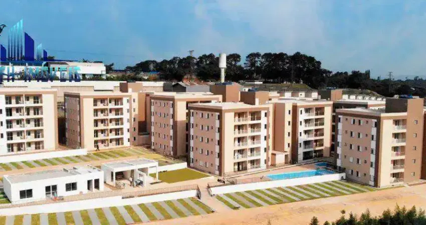 Apartamento térreo com quintal. 2 dorms, 1 vaga.lazer no condomínio