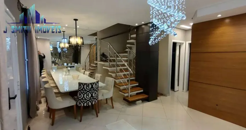 Casa mobiliada com planejados, suite com closet, 2 vagas, lazer completo