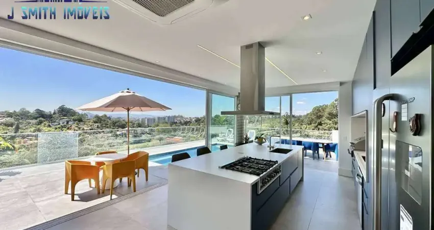 Casa espetacular, nova. 7 suítes, mobiliada, elevador, piscina, spa!