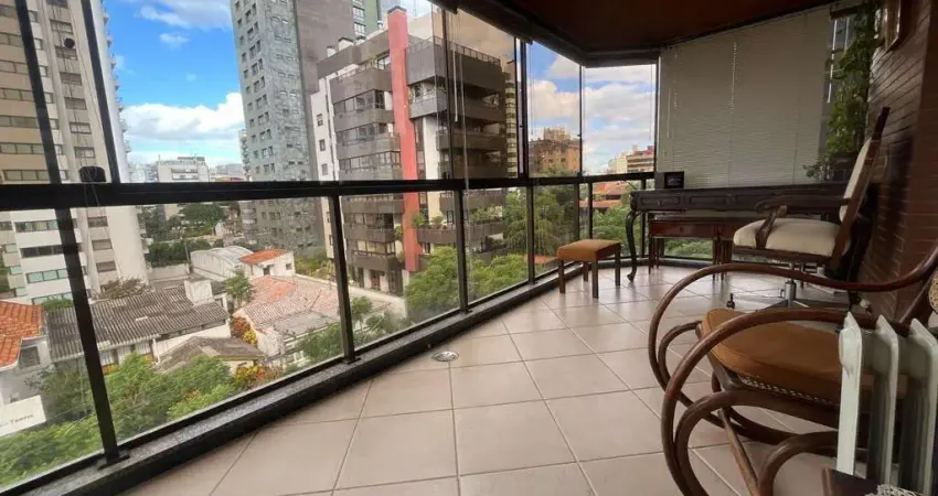 Apartamento 3 quartos, suíte, sacada, lareira, churrasqueira, 2 vagas de garagem