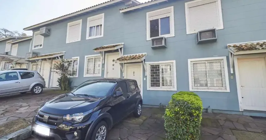 Casa sobrado em condomínio fechado no alto petrópolis de 2 dormitórios e vaga