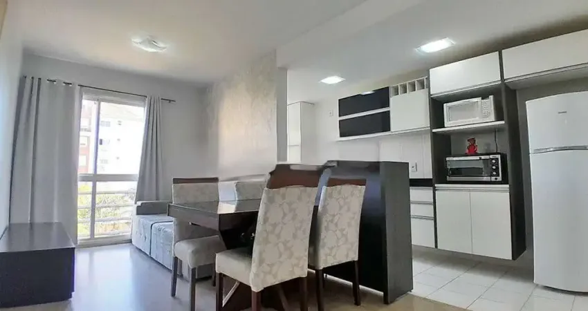 Venda apartamento 1 dormitório mobiliado vista edificio com infra estrutura garagem igara canoas