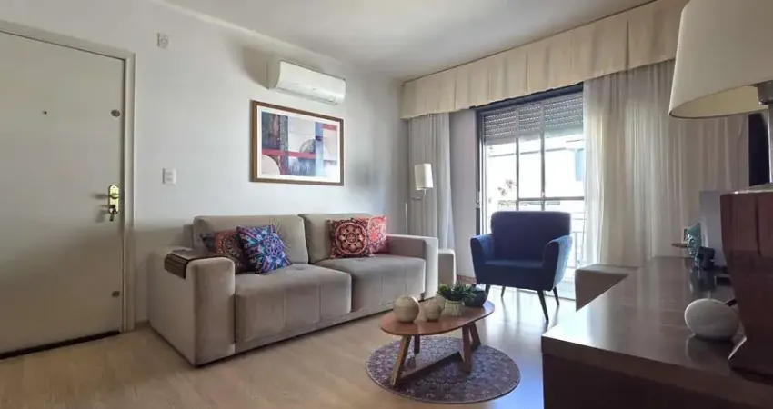 Ótimo apartamento com 79,4m2, 2 dorm. e dependencia completa.