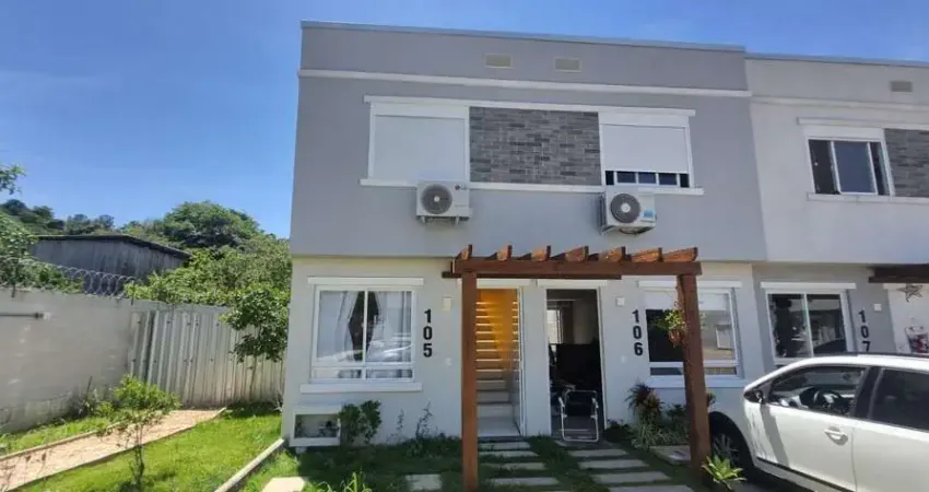 Ótimo sobrado em condomínio fechado com 2 dormitórios á venda bairro vila nova