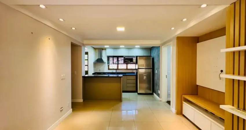 2 dormitórios semi mobiliado com churrasqueira e vaga no coração do bairro petrópolis