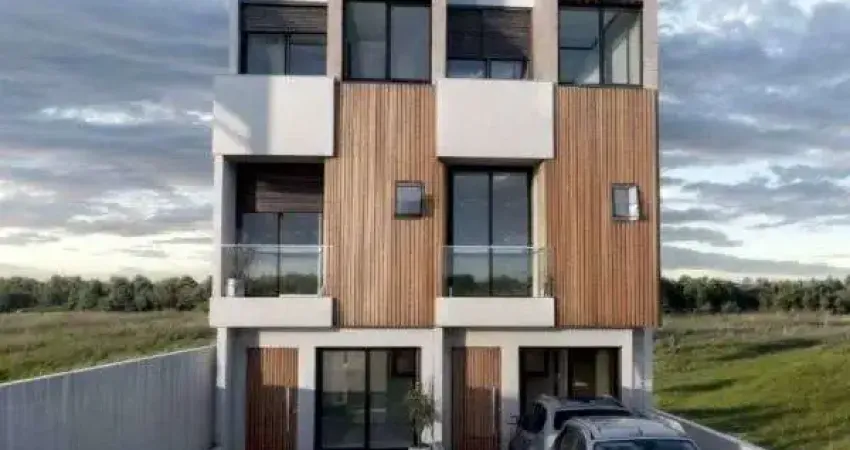 Casa em condomínio , nova , com fachada contemporânea , 3 suites , 2 vagas de ga