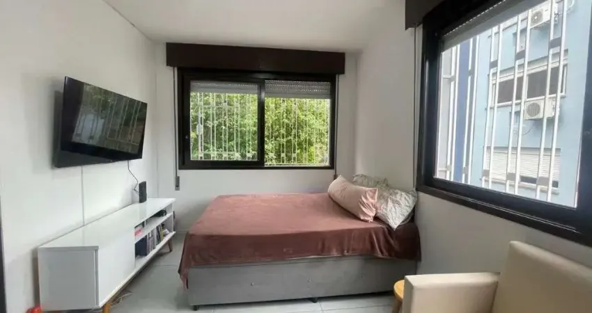 Apartamento com 1 dormitório à venda, 45 m² por r$ 150.000,00 - vila ipiranga - porto alegre/rs