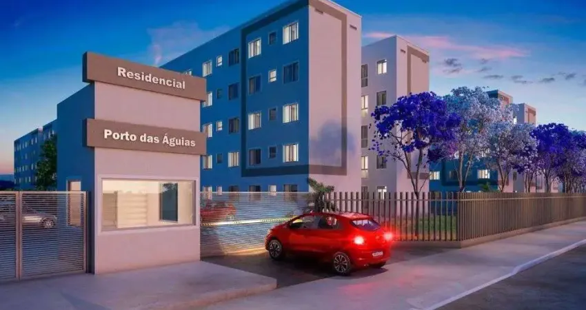 Porto nobre vende apartamento porto das águias, 2 dormitórios, na restinga